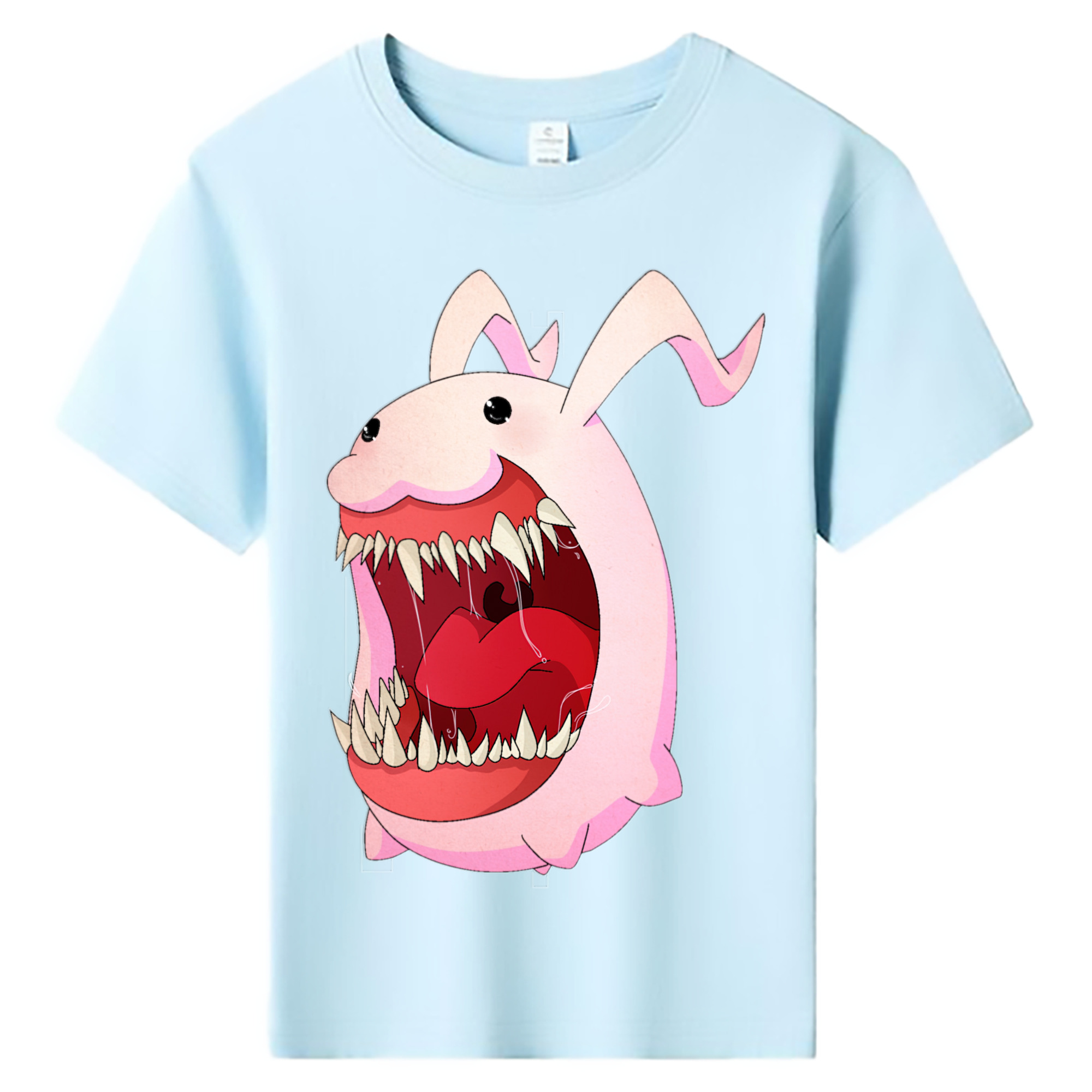 （画像用） Digimon デジタルモンスター/デジモン 綿100％キッズTシャツ（フロントプリント）
